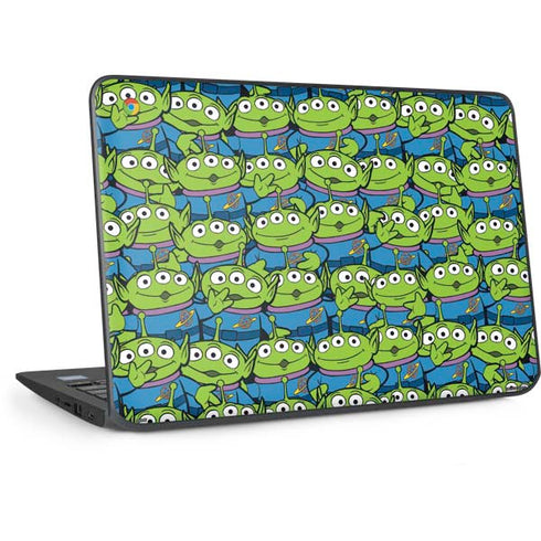 Disney Toy Story Alien Collage HP Chromebook Skin