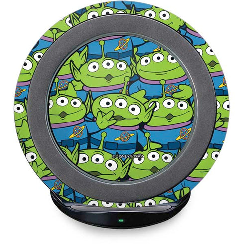 Disney Toy Story Alien Collage Fast Charge Wireless Charging Stand Skin