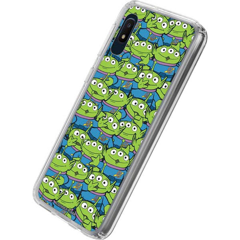 Disney Toy Story Alien Collage Galaxy A10e Clear Case