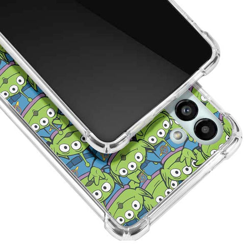 Disney Toy Story Alien Collage Galaxy A13 5G Clear Case