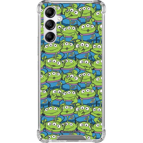 Disney Toy Story Alien Collage Galaxy A14 5G Clear Case