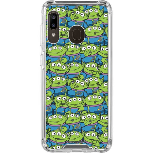 Disney Toy Story Alien Collage Galaxy A30 Clear Case
