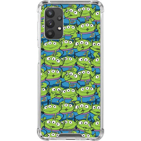 Disney Toy Story Alien Collage Galaxy A32 5G Clear Case