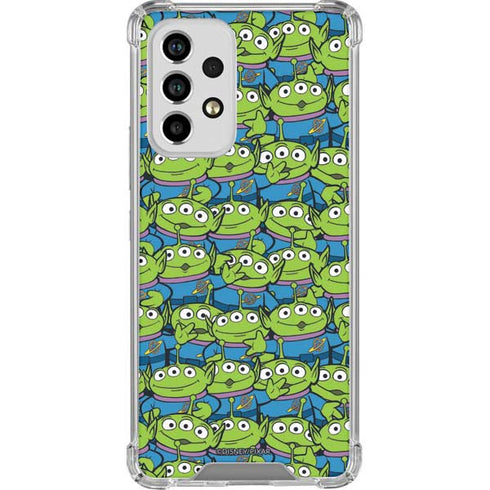 Disney Toy Story Alien Collage Galaxy A53 5G Clear Case