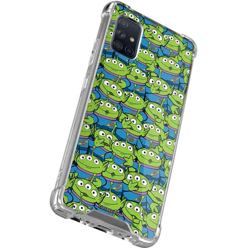 Disney Toy Story Alien Collage Galaxy A71 5G Clear Case