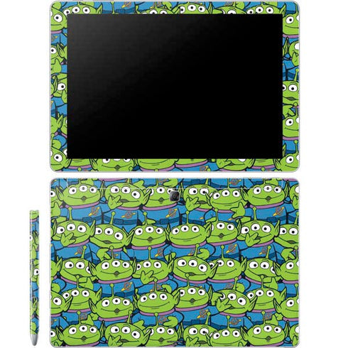 Disney Toy Story Alien Collage Galaxy Book 12in Skin