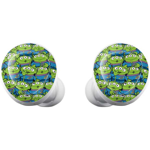 Disney Toy Story Alien Collage Galaxy Buds Plus Skin