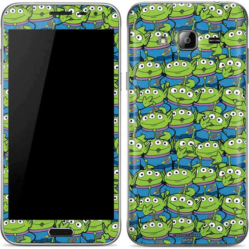 Disney Toy Story Alien Collage Galaxy J3 Skin