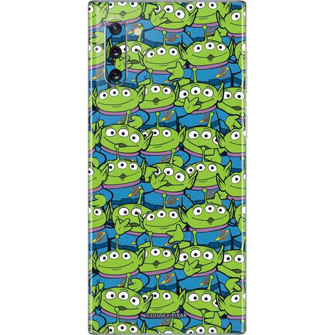 Disney Toy Story Alien Collage Galaxy Note 10 Skin
