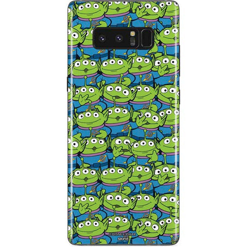 Disney Toy Story Alien Collage Galaxy Note 8 Skin