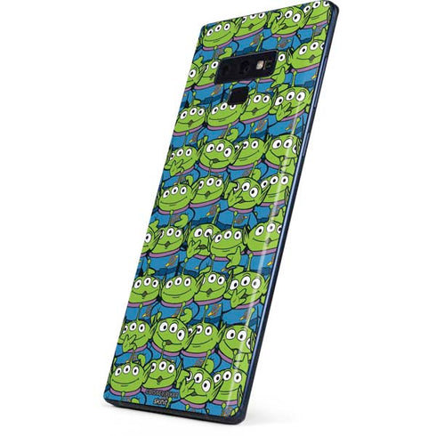 Disney Toy Story Alien Collage Galaxy Note 9 Skin