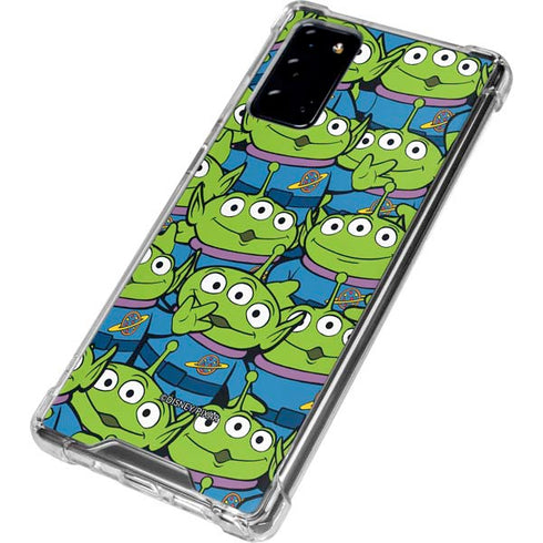 Disney Toy Story Alien Collage Galaxy Note20 5G Clear Case