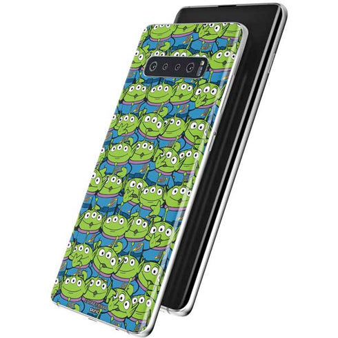 Disney Toy Story Alien Collage Galaxy S10 Skin