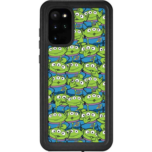 Disney Toy Story Alien Collage Galaxy S20 Plus Waterproof Case