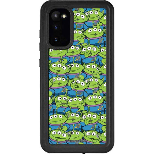 Disney Toy Story Alien Collage Galaxy S20 Waterproof Case