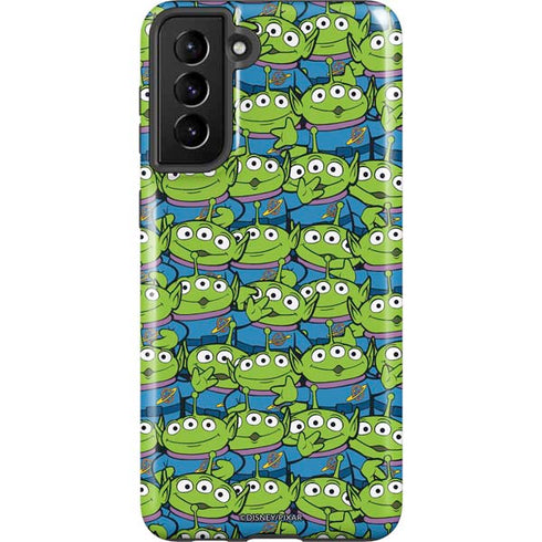 Disney Toy Story Alien Collage Galaxy S21 Plus 5G Pro Case