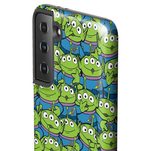 Disney Toy Story Alien Collage Galaxy S21 Plus 5G Pro Case