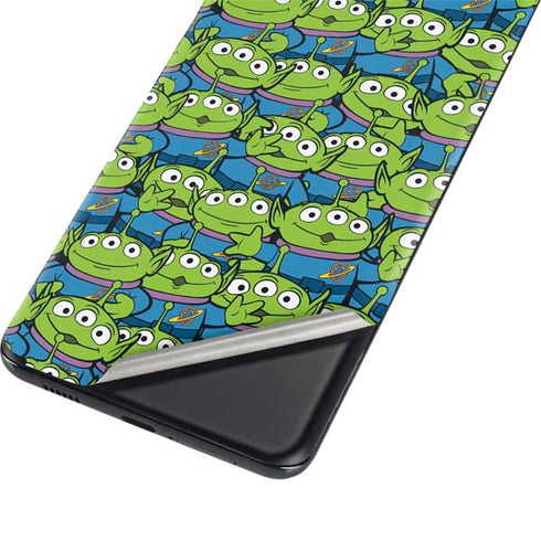 Disney Toy Story Alien Collage Galaxy S21 Plus 5G Skin