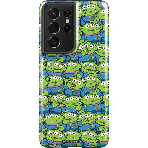 Disney Toy Story Alien Collage Galaxy S21 Ultra 5G Pro Case