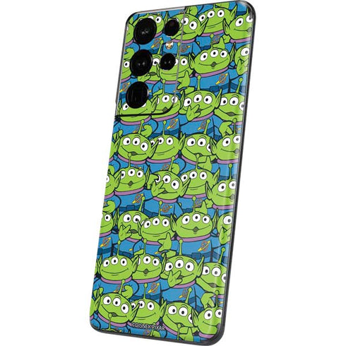 Disney Toy Story Alien Collage Galaxy S21 Ultra 5G Skin
