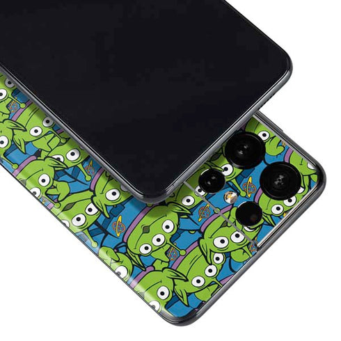 Disney Toy Story Alien Collage Galaxy S21 Ultra 5G Skin