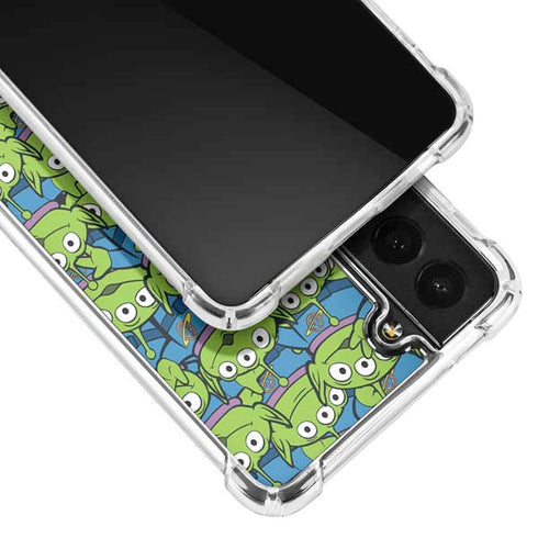 Disney Toy Story Alien Collage Galaxy S22 Plus Clear Case