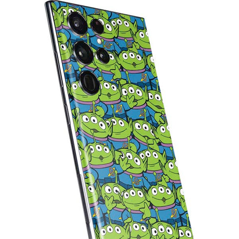 Disney Toy Story Alien Collage Galaxy S22 Ultra Skin