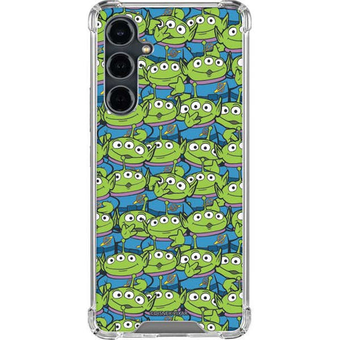 Disney Toy Story Alien Collage Galaxy S23 FE Clear Case