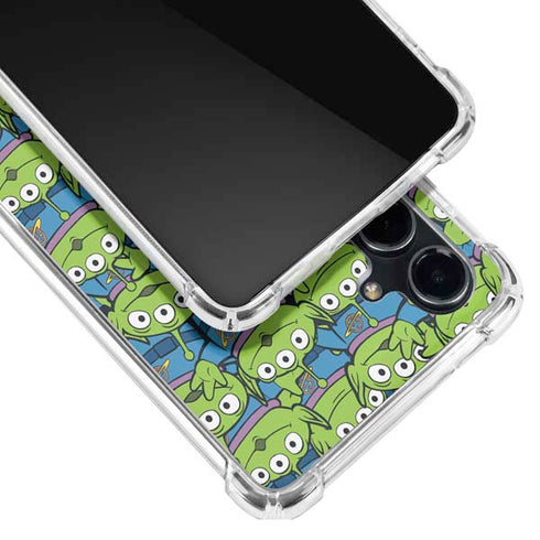 Disney Toy Story Alien Collage Galaxy S23 FE Clear Case