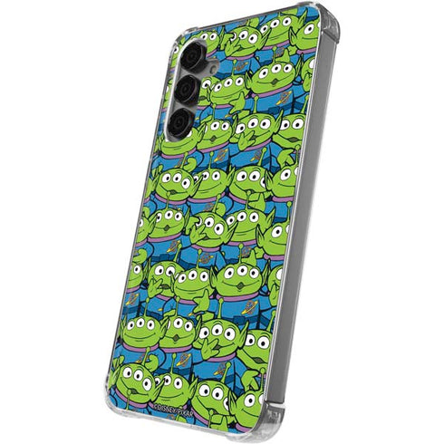 Disney Toy Story Alien Collage Galaxy S24 Plus Clear Case