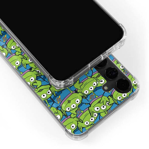 Disney Toy Story Alien Collage Galaxy S24 Plus Clear Case