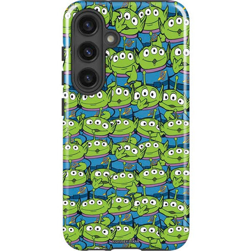 Disney Toy Story Alien Collage Galaxy S24 Plus Impact Case