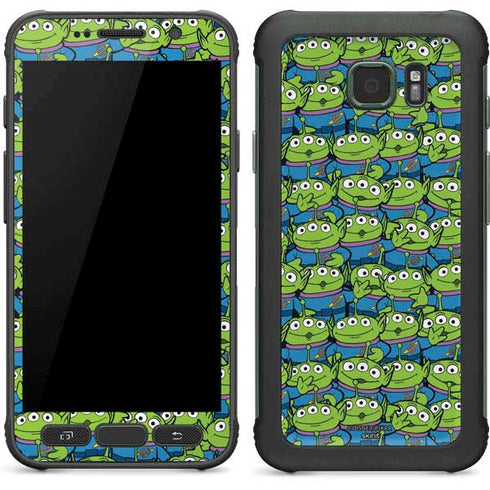 Disney Toy Story Alien Collage Galaxy S7 Active Skin