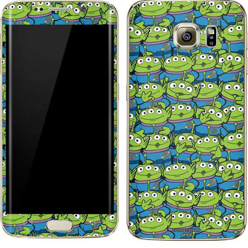 Disney Toy Story Alien Collage Galaxy S7 Edge Skin