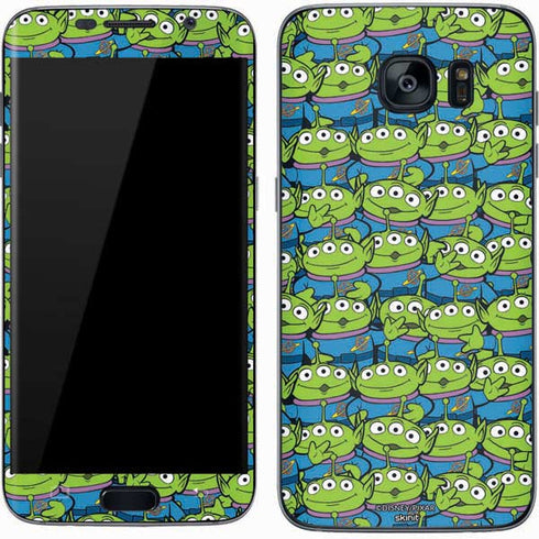 Disney Toy Story Alien Collage Galaxy S7 Skin