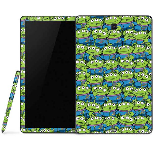 Disney Toy Story Alien Collage Samsung Galaxy Tab Skin
