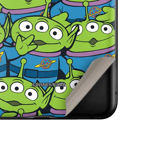 Disney Toy Story Alien Collage Galaxy Z Flip Skin