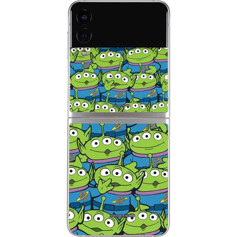 Disney Toy Story Alien Collage Galaxy Z Flip3 5G Skin