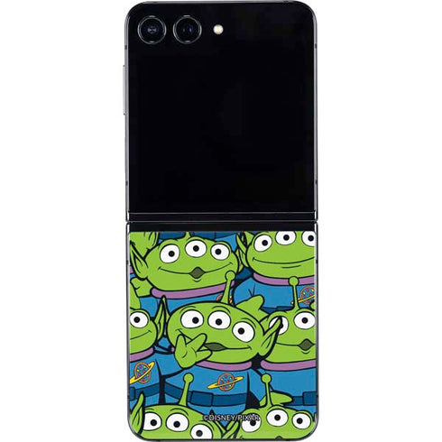 Disney Toy Story Alien Collage Galaxy Z Flip5 5G Skin