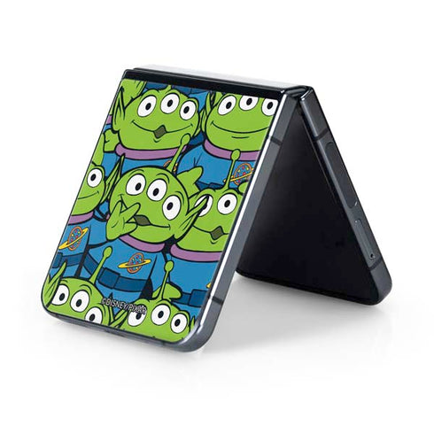 Disney Toy Story Alien Collage Galaxy Z Flip5 5G Skin