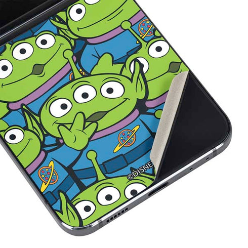 Disney Toy Story Alien Collage Galaxy Z Flip5 5G Skin