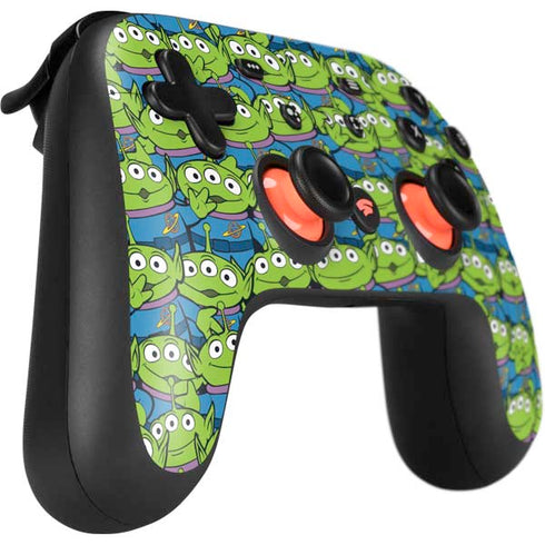 Disney Toy Story Alien Collage Google Stadia Controller Skin
