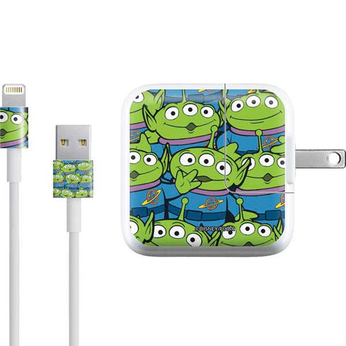 Disney Toy Story Alien Collage iPad Charger (10W USB) Skin