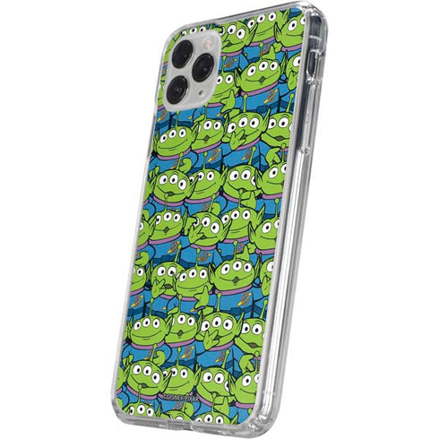 Disney Toy Story Alien Collage iPhone 11 Pro Clear Case