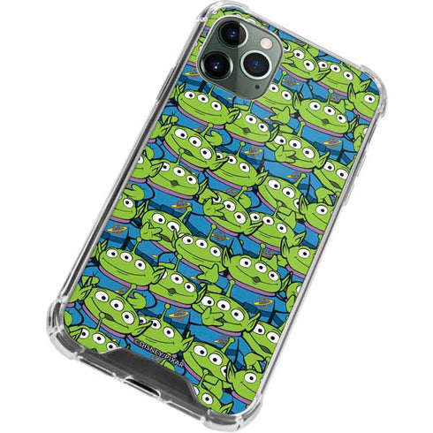 Disney Toy Story Alien Collage iPhone 11 Pro Max Clear Case