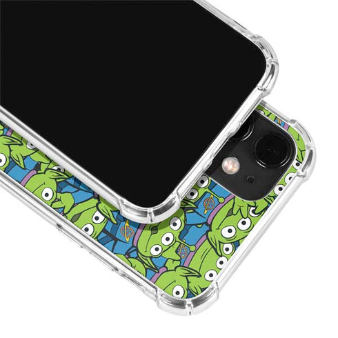 Disney Toy Story Alien Collage iPhone 12 Clear Case