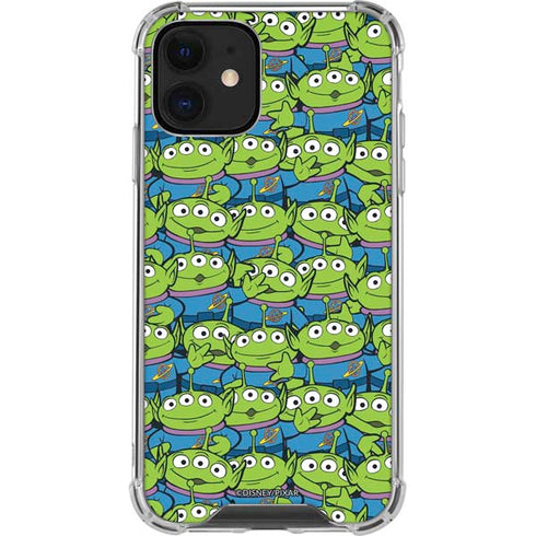 Disney Toy Story Alien Collage iPhone 12 Mini Clear Case