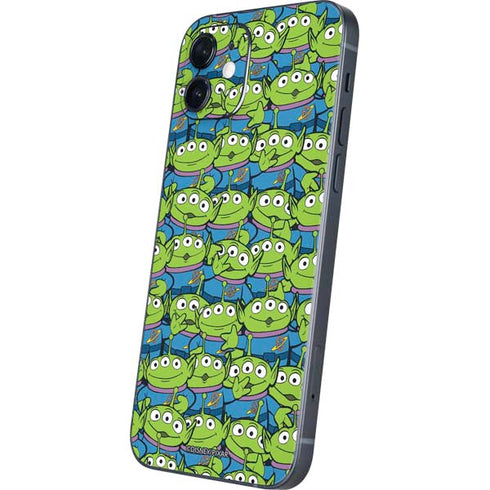 Disney Toy Story Alien Collage iPhone 12 Mini Skin