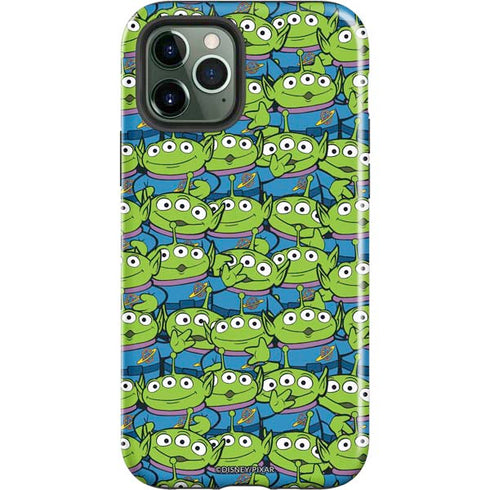 Disney Toy Story Alien Collage iPhone 12 Pro Impact Case