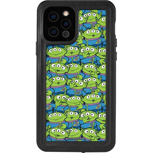 Disney Toy Story Alien Collage iPhone 12 Pro Waterproof Case